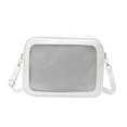 thumbnail image 3 of Bolso de hombro Ita Bag, bolso de mano DIY para exhibición de anime, regalos de cumpleaños, fiesta de cosplay Blanco, 3 of 9