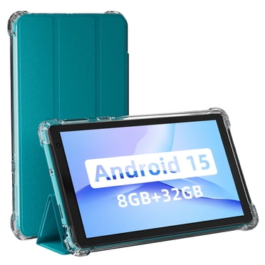 7 inch Android 15 Tablet, 8GB RAM (3 5 Extended), 32GB ROM   1TB Expandable, Dual Camera, IPS HD Display, 5G/WiFi 6, BT 5.0, with Premium Business Case