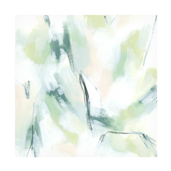 June Erica Vess 'Mint Fissure I' Canvas Art