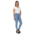 thumbnail image 3 of Pantalón Skinny Britos Jeans Mujer Azul Magic Pomp 025242, 3 of 5