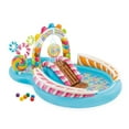 thumbnail image 3 of Intex Kids Inflatable Candy Zone Swim Play Center Kids Splash Pool w/ Waterslide, 3 of 7