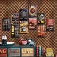 thumbnail image 4 of Size: 16*4 Inches Vintage Honey Bee Xing Crossing Sign, Animal Honey Bee Crossing Metal Aluminum Sign Decor, Rustic Wall Decorations, Street Road Traffic Signs, Cabin, Man Cave, 4 of 5