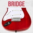 thumbnail image 4 of LyxPro CS 36” Beginner Electric Guitar Kit with Amp Cable, 6 Picks & Learner’s Guide - Red, 4 of 8