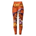 thumbnail image 5 of mgoYE Halloween Leggings for Woman Women's Halloween Ankle Length Seasonal Printed Leggings Womens Leggins Size XL, 5 of 7