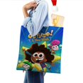 thumbnail image 4 of The Fairly OddParents: A New Wish Bolso de tela con estampado de lienzo para mujer, bolsa de compras reutilizable y estética, con cremallera interior, regalo para mujer, 35 × 40 cm., 4 of 6