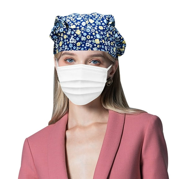 SBYOJLPB Hats for Women Clearance Scrub Cap Hat Suction Sweat Towel Nurse Cap Printed Baotou Cap