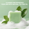 thumbnail image 4 of Rinse & Robust Valentines Day Tea Tree Oil Bar Soap Set for Men Gifts, Smoothing Face &Body & Hands, 5.3 oz | 4 Bars, 4 of 7