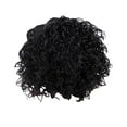 thumbnail image 2 of SUCS Women's Fashion Wig Black Synthetic Hairshort Wigs Hair Wave Wig + Black, 2 of 5