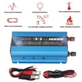 thumbnail image 3 of Car Power Inverter Solar Power Universal Aluminum Alloy Low Noise Modified Sine  Inverter 2000W for Multipurpose Charging, 3 of 7