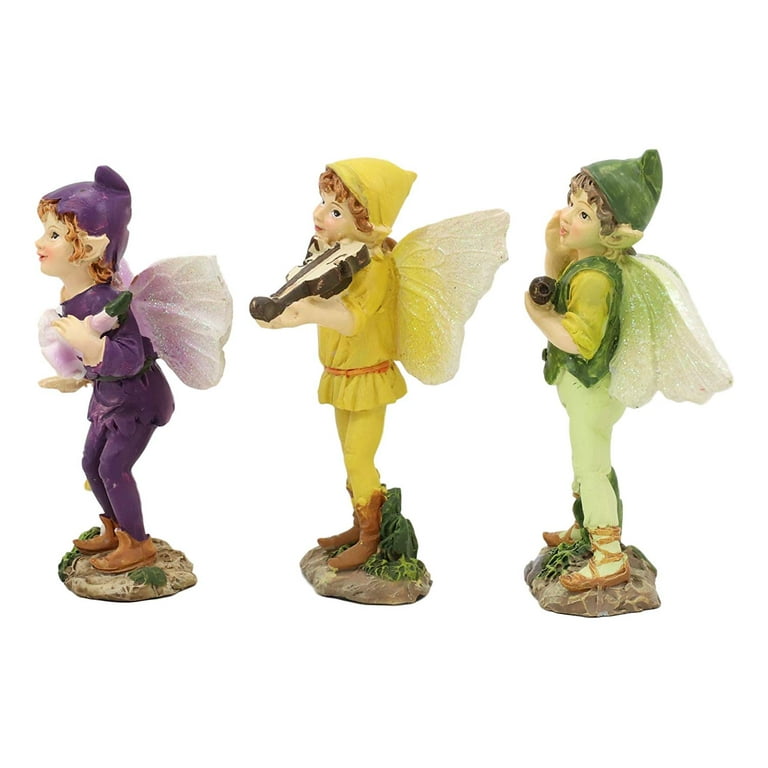 Fairy Garden Accessories Fishing Boy Fairy Figurine Miniature