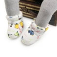 thumbnail image 5 of URMAGIC Prewalker Toddler Snow Boots Soft Anti-Slip Sole Warm Fleece Winter Newborn Crib Shoes for Infant Baby Boys Girls 12-18 Months, 5 of 9