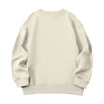 thumbnail image 5 of HAJWOH Teen Girls Boys Oversized Crewneck Sweatshirts Pullover Tops Toddler Kids Long Sleeve Sweatshirts, 5 of 6