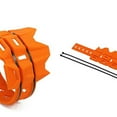 thumbnail image 2 of Silenciador de universal para motocicleta, de silenciador, cubierta a resistente al calor, naranja, 38,,5x11 cm Macarena protector de escape de motocicleta, 2 of 6