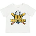 thumbnail image 3 of Inktastic Big Brother Baseball Boys Toddler T-Shirt, 3 of 5