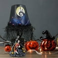 thumbnail image 2 of Halloween Table Lamp Desktop Decoration Light Up LED Moonlight Table Lamp Figure Tassel Resin Model Toy, 2 of 8