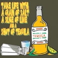 thumbnail image 3 of CafePress - 3 Tequila Dark T Shirt - Men's Classic Graphic Cotton T-Shirt, 3 of 4