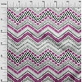 thumbnail image 3 of oneOone Cotton Poplin Fuschia Pink Fabric Ikat Sewing Craft Projects Fabric Prints By Yard 56 Inch Wide, 3 of 6
