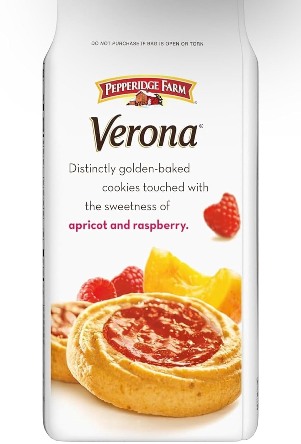 Pepperidge Farm Verona Indulgence: Strawberry Thumbprint Cookies - Perfect Duo for Any Occasion (4 Pack Combo 72 Individual Cookies in Total)