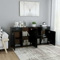 thumbnail image 4 of vidaXL Sideboard with Doors Storage Side Cabinet Furniture Engineered Wood, 4 of 189