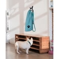 thumbnail image 2 of Wall Hook with Metal Chihuahua Dog Accent, Black, 2 of 2