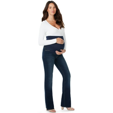 

Sofia Jeans by Sofia Vergara Marisol Bootcut Full Band Maternity Jeans