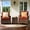 Red, variant on MEISSALIVVE 3 Piece Outdoor Swivel Rocking Chairs, Patio Furniture Bistro Set with 360° Wood Armrests Swivel Glide Chairs and Side Table for Deck Yard and Poolside (Red)