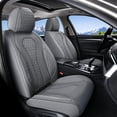 thumbnail image 2 of 2005-2026 Car Seat Cover for Hyundai Tucson, Gray Car Seat Covers, Waterproof Faux Leather, 5 Seats Full Set, Easy to Clean and Install, Wear Resistance, Beautify Interior, 2 of 7