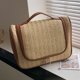 thumbnail image 4 of Bolsa de cosméticos para mujer Gancho para colgar Bolsas de maquillaje portátiles Bolsa de baño (Caqui M) Hugtrwg Para Estrenar, 4 of 9