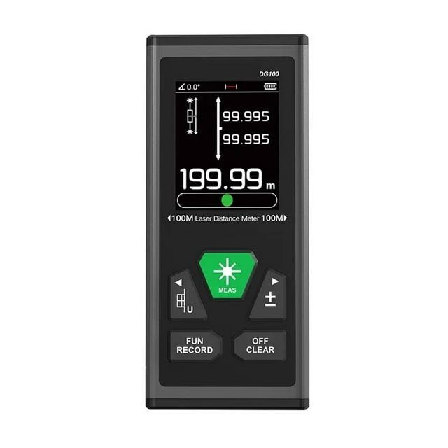 Bilateral Distance Meter 200m Dual Distance Measure Digital Rangfinder Recharable Measure Tool ,High Accuracy