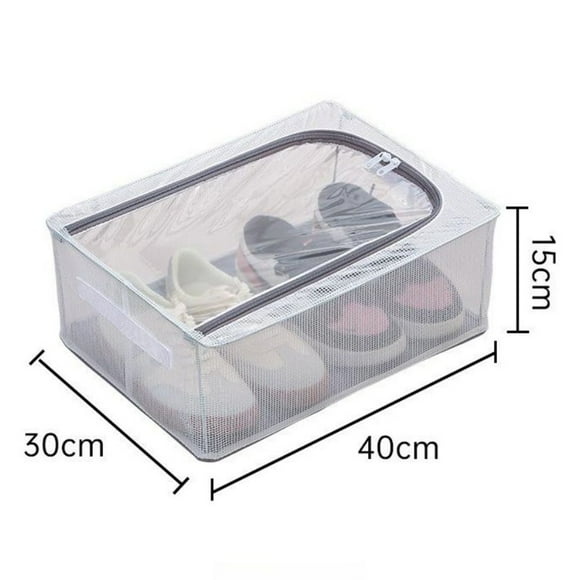 Organizador de zapatos de 16 pulgadas con marco de metal para ropa, zapatos, botas, zapatillas