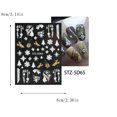 thumbnail image 2 of Rkxzt Clearance Sale Nail Art Sticker Christmas 5D Embossed Stereo Snowflake Adhesive Sticker Nail Art Sticker, 2 of 2