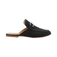 thumbnail image 2 of Flat Mule Tipo Mocasín Punta Cuadrada Para Mujer Color Negro Platonia  ANDARES-01-NEGRO, 2 of 5
