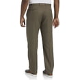 thumbnail image 2 of Big and Tall Essentials by DXL Men's Microfiber Dress Pants, Dark Khaki, 58W x 32L, 2 of 6
