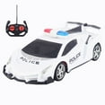 thumbnail image 2 of ChicYu Remote Control Polices Car High Speed Cop 1:20 Scale Radio Control Patrol Sports Vehicle with Headlights White, 2 of 5