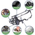 thumbnail image 3 of Dog Muzzles Basket Breathable Silicone Dog Muzzle Anti-barking Biting Chewing For Small Medium Large Dogs, 3 of 5