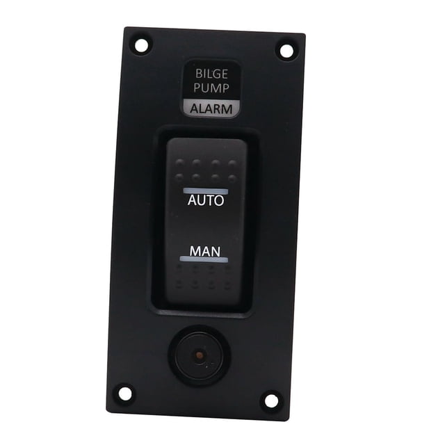 Kenally Interruptor Panel barco 12-24V bomba de achique bomba de alarma botón impermeable tornillo retenedor barco accesorio agua al aire Bombillas para automóviles
