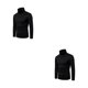 thumbnail image 1 of Sonducket Camisa térmica de algodón con cuello alto para hombre, jersey de manga larga, suave, para otoño e invierno, para el hogar y la Type1 NO1, 1 of 6