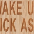 thumbnail image 3 of Abbracc Funny Kick Ass Repeat Wooden Sign Board Plaque Country Home Decor, 3 of 9