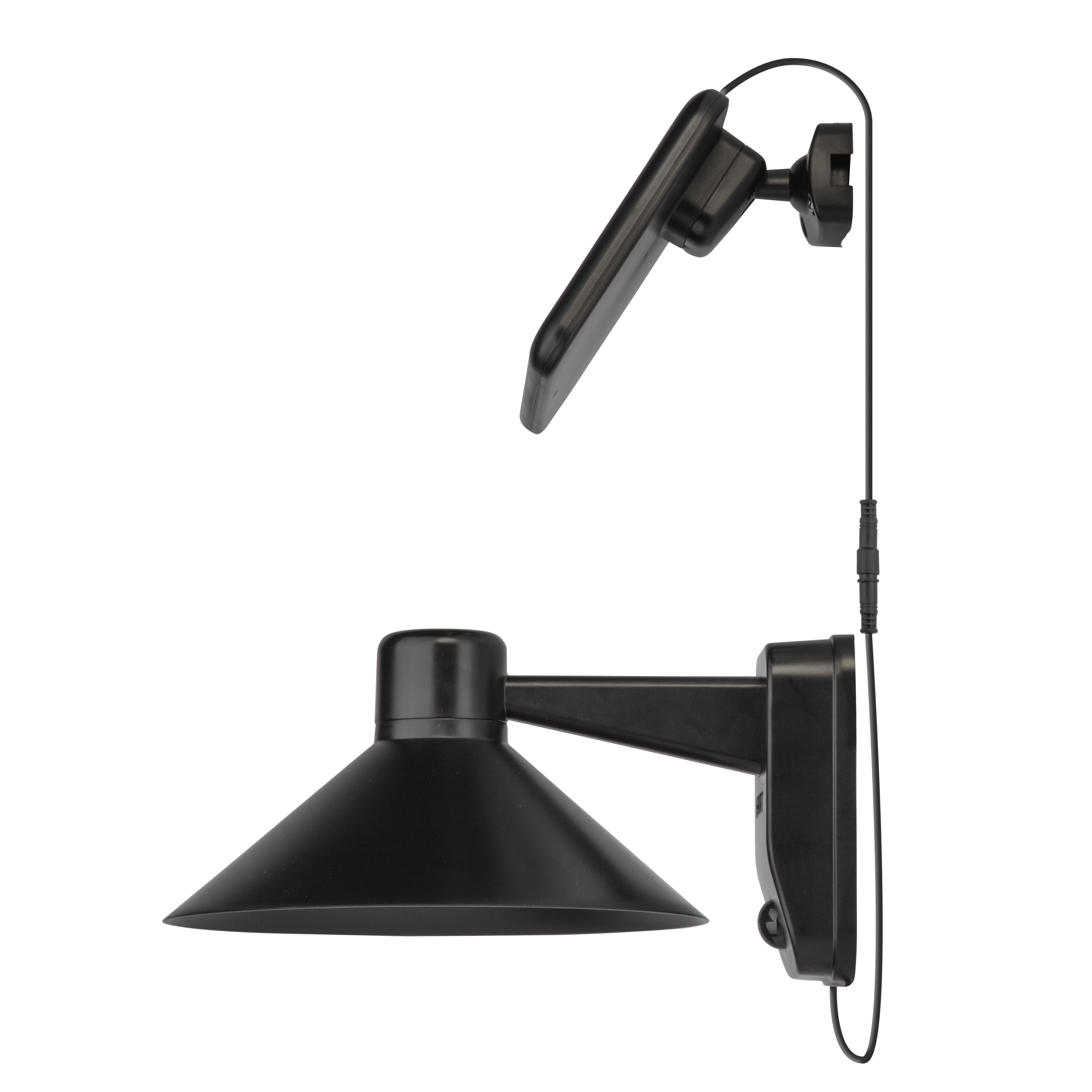 HART Solar Motion Sensing Decorative Outdoor LED Light, Dusk to Dawn Operation, 1200 Lumens