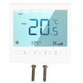 thumbnail image 3 of Programmable Thermostat, Flame Retardant Thermostat High Accuracy  For Dining Room For Bedroom, 3 of 8