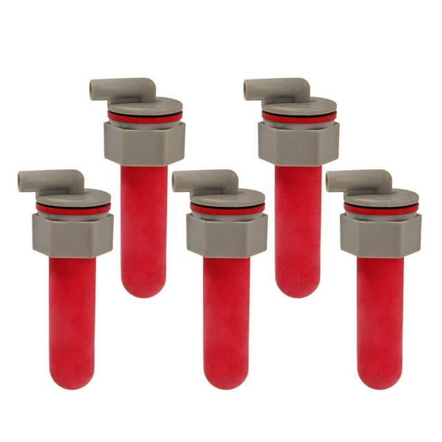 Paquete de 5 Biberones para Animales de Granja Lechera para Terneros, para Beber, Balde, Zulema Tetina de goma para biberón de leche de cabra