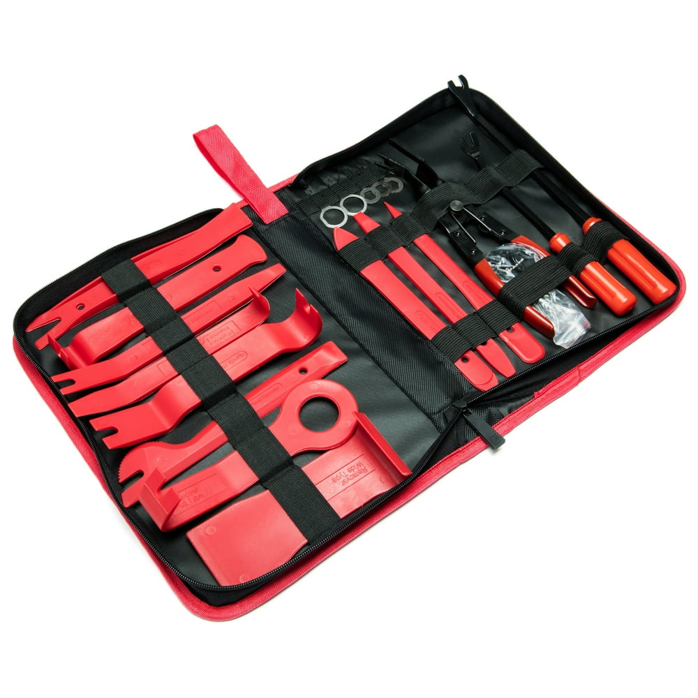 NK 31Pcs Auto Trim Removal Tool Kit, Auto Upholstery Tools Fastener