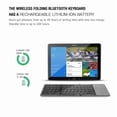 thumbnail image 5 of Wireless Keyboard Compatible With Samsung Galaxy A15/A25/A35/A55 5G - Folding Rechargeable Portable Compact, 5 of 7