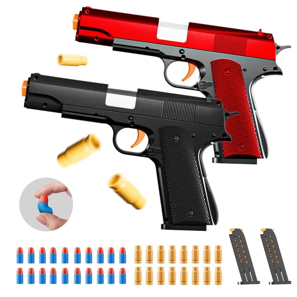 Toy Blaster PISTOLAIFY M1911, espuma suave EVA con dardos de espuma, más de 8 años