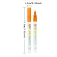 thumbnail image 3 of 20 Pcs Silver Outline Marker Set New Glitter Gel Double Line Outline Pen Markers 20 Colorful Art Pens For Scrapbooking Writing Journal Drawing Coloring Greeting Cards 10ml, 3 of 9