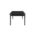 thumbnail image 3 of Mesa de comedor Coma negra 160cm - Negro Weik Contemporáneo, 3 of 6