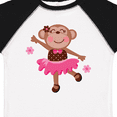 thumbnail image 4 of Inktastic Ballerina Dance Monkey Girls Toddler T-Shirt, 4 of 5