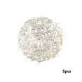 thumbnail image 3 of Solar Rattan Ball Hanging Light - Waterproof Outdoor Garden Decoration, Led Solar Powered Rattan Sphere Light for Patio and Christmas Yard Beautification, 3 of 6