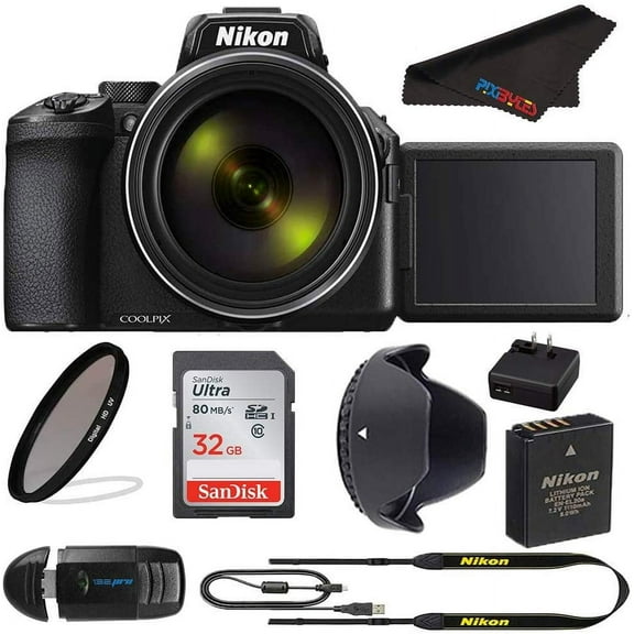 Nikon COOLPIX P950 Digital Camera Pixibytes Intermediate Bundle (International Version)