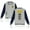 Gray, variant on Shane Gillis Live 2025 Jackets Hip Hop Baseball Uniform Casual Longsleeve Trucksuit